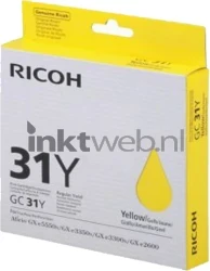 Ricoh GC-31Y geel Front box