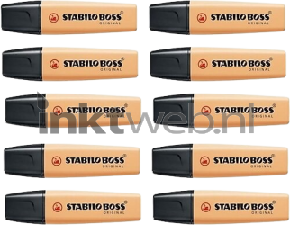 Stabilo Markeerstift Boss Pastel Zacht Oranje 10-Pack Product only