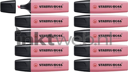 Stabilo Markeerstift Boss Pastel Kersenbloesem Roze 10-Pack Product only