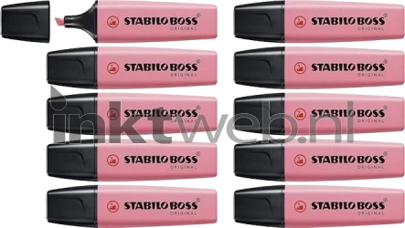 Stabilo Markeerstift Boss Pastel Kersenbloesem Roze 10-Pack Product only