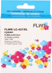 FLWR Brother LC-421XL cyaan