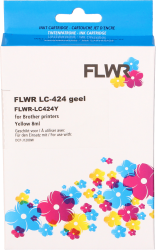 FLWR Brother LC-424 geel Front box