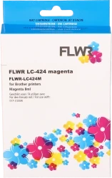 FLWR Brother LC-424 magenta Front box