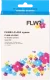FLWR Brother LC-424 cyaan (Huismerk (compatible))