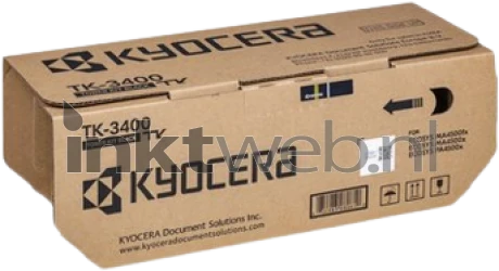 Kyocera Mita TK-3400 zwart Front box