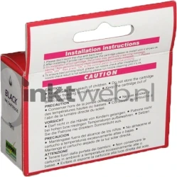 Huismerk Epson T026 zwart Back box