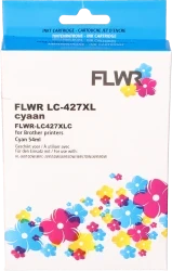 FLWR Brother LC-427XL cyaan Front box