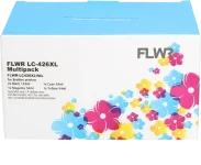 FLWR Brother LC-426XL Multipack zwart en kleur