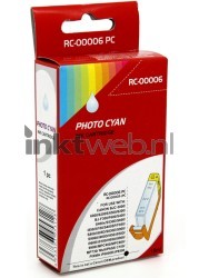 Huismerk Canon BCI-6PC foto cyaan Front box