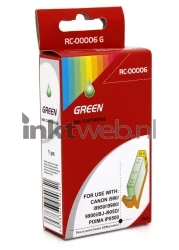 Huismerk Canon BCI-6G groen Front box