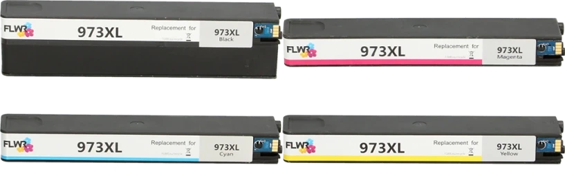 FLWR HP 973X Multipack zwart en kleur Product only