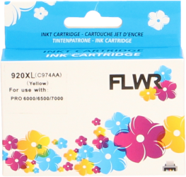 FLWR HP 920XL geel Front box