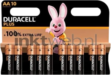 Duracell Alkaline Mignon AA LR06 1.5V Plus(10-Pack) Front box