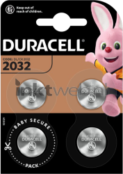 Duracell CR2032, 3V (4-Pack) Front box