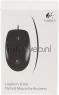 Logitech B100 USB Optical Mouse Black Bus