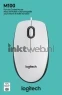 Logitech Muis M100 USB wit