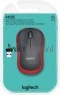 Logitech Muis M185 Wireless rood