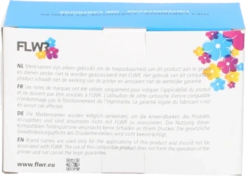 FLWR Brother LC-900 Multipack zwart en kleur Back box