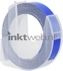 Huismerk Dymo  RL-D-520106-BL Embossing tape zwart op blauw breedte 9 mm Product only