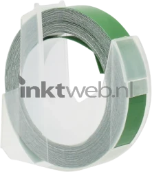 Huismerk Dymo  RL-D-520108-GR Embossing tape zwart op groen breedte 9 mm Product only