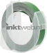 Huismerk Dymo  RL-D-520108-GR Embossing tape zwart op groen breedte 9 mm
