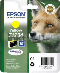 Epson T1284 geel Front box