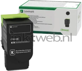 Lexmark 66S0XA0 zwart Combined box and product