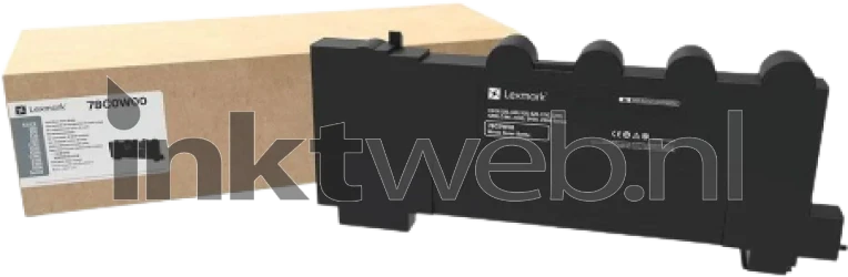 Lexmark 75M0W00 Waste toner Combined box and product