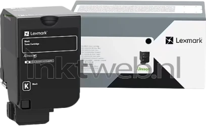 Lexmark 71C0H10 zwart Combined box and product