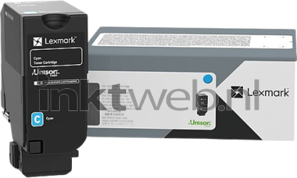 Lexmark 71C0H20 cyaan Combined box and product