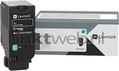 Lexmark 71C0H20 cyaan Combined box and product