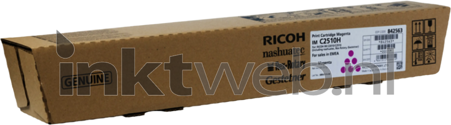 Ricoh 842563 magenta Front box