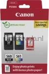Canon CRG PG-560/CL-561 Multipack met fotopapier zwart en kleur