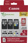 Canon PG-540Lx2/CL-541XL Multipack zwart en kleur