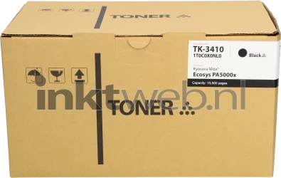 Huismerk Kyocera Mita TK-3410 zwart Front box