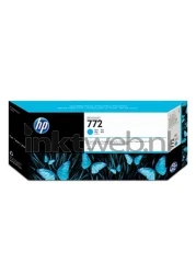 HP 772 cyaan Front box