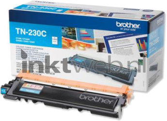 Brother TN-230C cyaan Combined box and product