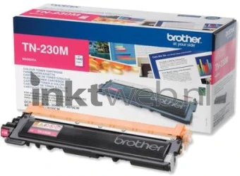 Brother TN-230M magenta Combined box and product