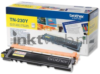 Brother TN-230Y geel Combined box and product
