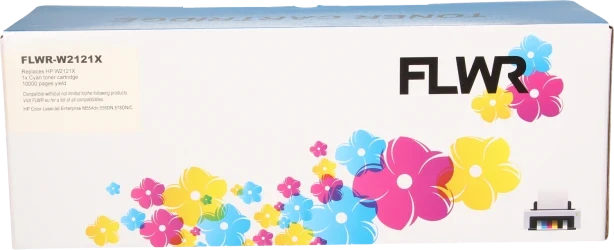 FLWR HP 212X cyaan Front box