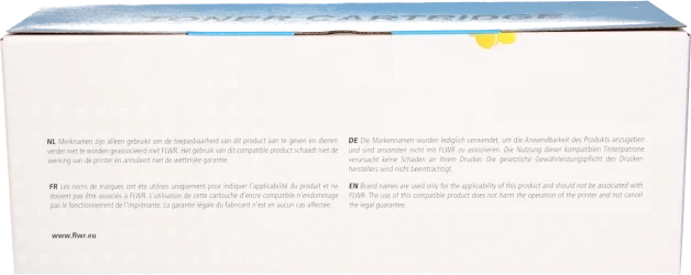 FLWR HP 212X cyaan Back box