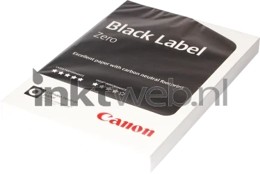 Canon Black Label Zero 80 grams | pak 250 vellen wit Front box