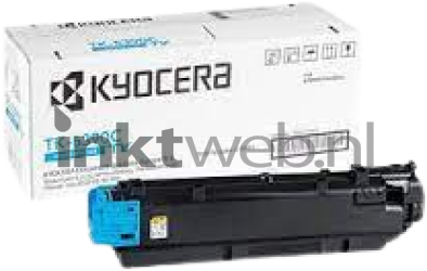 Kyocera Mita TK-5390C cyaan Combined box and product