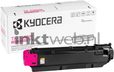 Kyocera Mita TK-5390M magenta Combined box and product