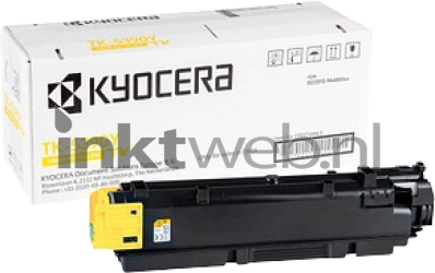 Kyocera Mita TK-5390Y geel Combined box and product
