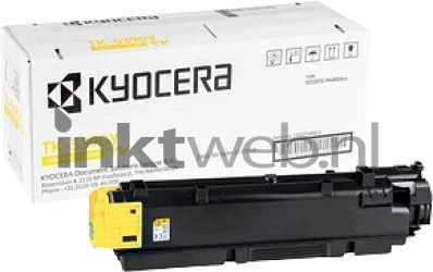 Kyocera Mita TK-5390Y geel Combined box and product