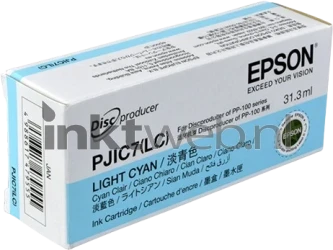 Epson Discproducer PJIC7(LC) licht cyaan Front box