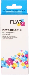 FLWR Canon CLI-531C cyaan Front box