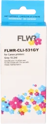 FLWR Canon CLI-531GY grijs Front box