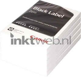 Canon Black Label Zero 80 grams | 10 x 250 vellen wit Front box